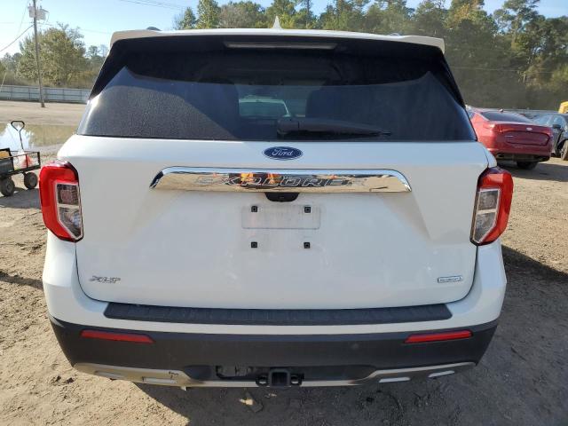 1FMSK7DH2LGB80293 - 2020 FORD EXPLORER XLT WHITE photo 6