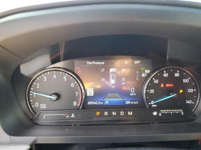 1FMSK7DH2LGB80293 - 2020 FORD EXPLORER XLT WHITE photo 9