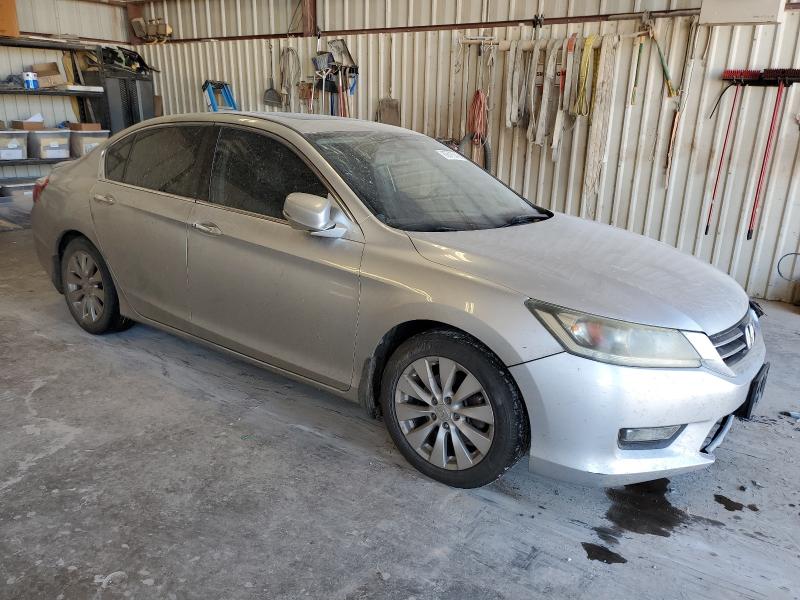 1HGCR2F85EA020310 - 2014 HONDA ACCORD EXL Gümüş foto 4