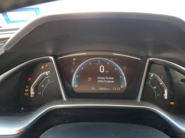 JHMFC1F76KX009046 - 2019 HONDA CIVIC EXL თეთრი ფოტო 9