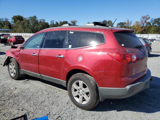 1GNKVGED4CJ406495 - 2012 CHEVROLET TRAVERSE LT წითელი ფოტო 2