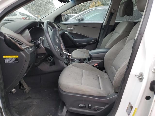 5NMZUDLB2HH007530 - 2017 HYUNDAI SANTA FE S WHITE photo 7