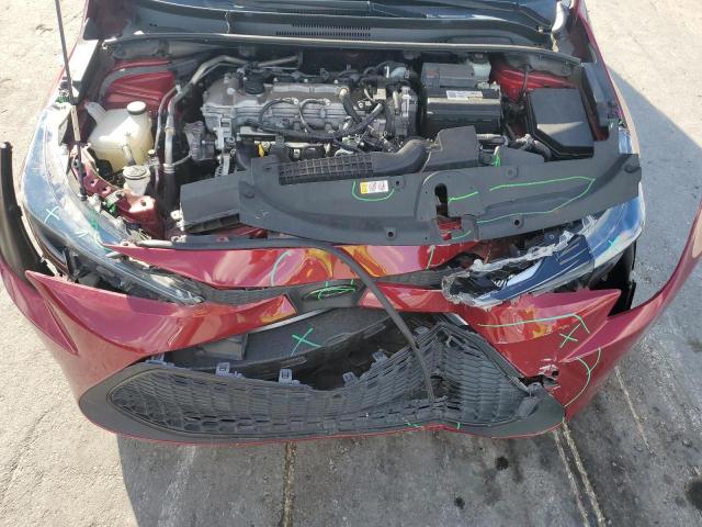 JTDEPMAE1NJ222065 - 2022 TOYOTA COROLLA LE RED photo 11