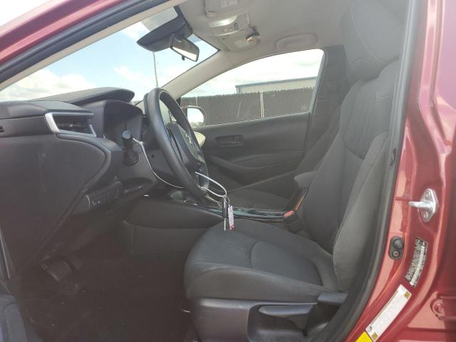 JTDEPMAE1NJ222065 - 2022 TOYOTA COROLLA LE RED photo 7