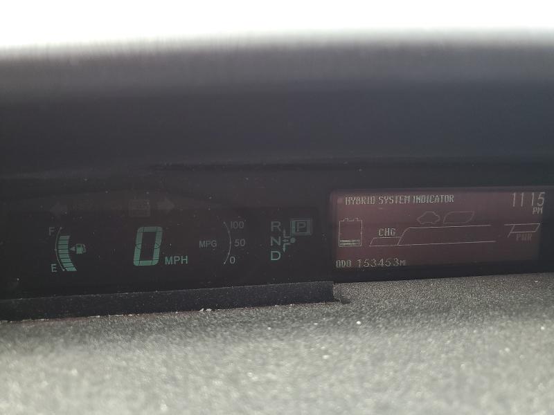 JTDKN3DU0D1641772 - 2013 TOYOTA PRIUS წითელი ფოტო 9