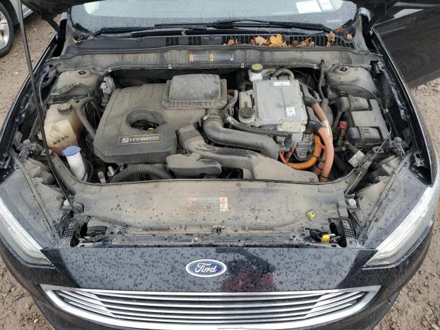 3FA6P0LU4KR125578 - 2019 FORD FUSION SE 黑色 照片 11