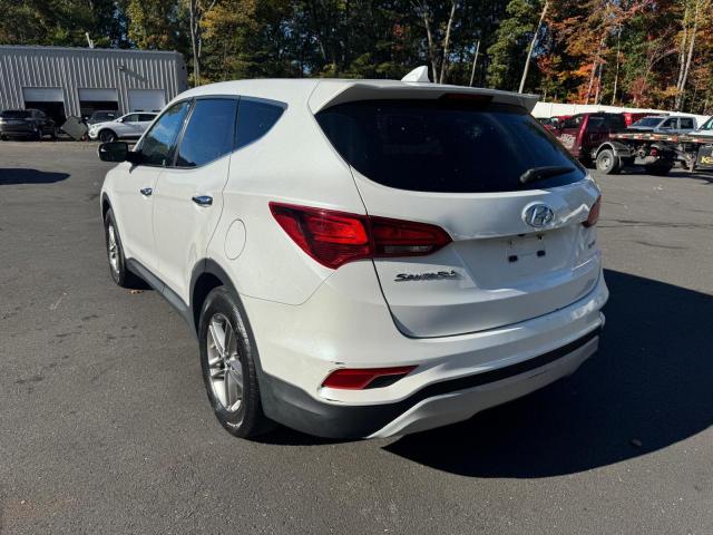 5NMZT3LB8HH035619 - 2017 HYUNDAI SANTA FE S WHITE photo 2
