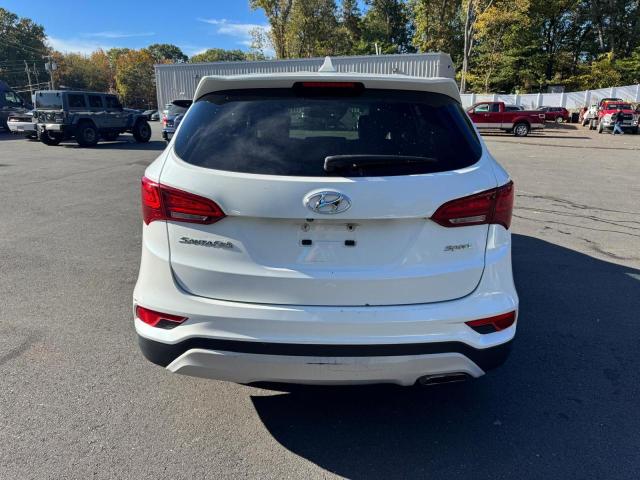 5NMZT3LB8HH035619 - 2017 HYUNDAI SANTA FE S WHITE photo 6