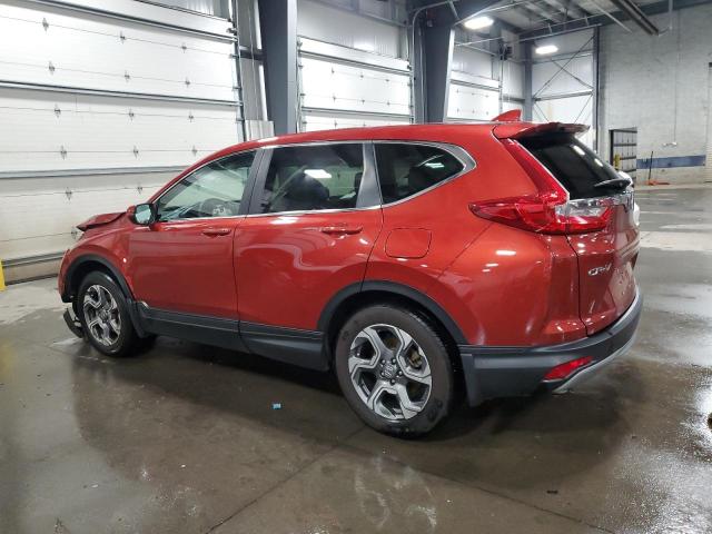2HKRW2H57JH616137 - 2018 HONDA CR-V EX ORANGE photo 2