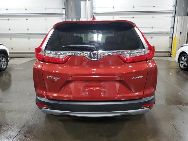 2HKRW2H57JH616137 - 2018 HONDA CR-V EX ORANGE photo 6