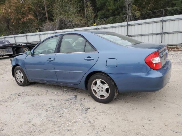 4T1BF32K03U552498 - 2003 TOYOTA CAMRY LE BLUE photo 2