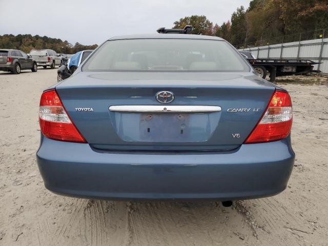 4T1BF32K03U552498 - 2003 TOYOTA CAMRY LE BLUE photo 6