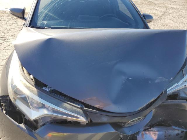 NMTKHMBX3JR007749 - 2018 TOYOTA C-HR XLE Серый фото 11