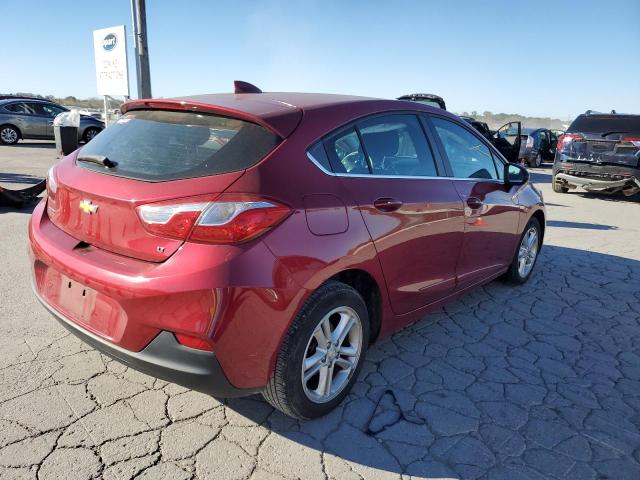 3G1BE6SM6JS607195 - 2018 CHEVROLET CRUZE LT RED photo 3