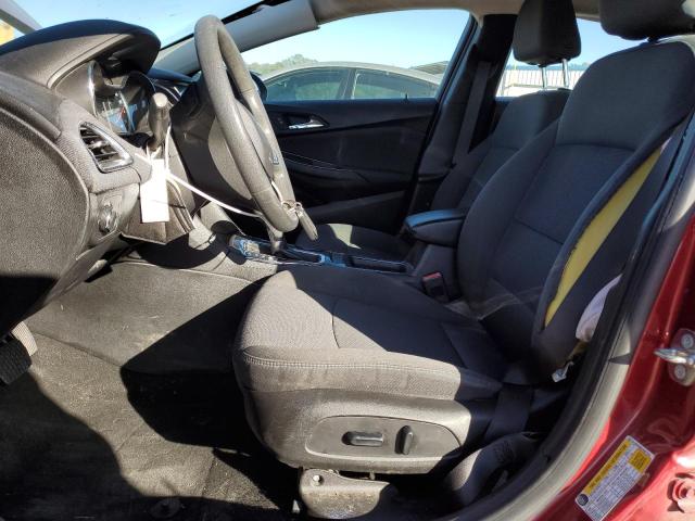 3G1BE6SM6JS607195 - 2018 CHEVROLET CRUZE LT RED photo 7