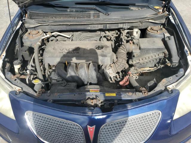 5Y2SL66805Z403088 - 2005 PONTIAC VIBE BLUE photo 11