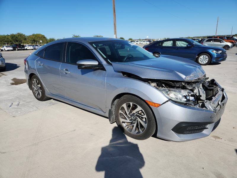19XFC2F73JE034105 - 2018 HONDA CIVIC EX SILVER photo 4