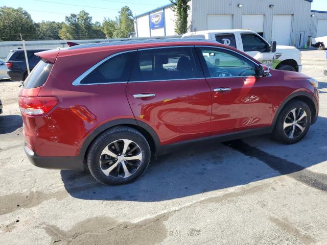 5XYPH4A51JG366232 - 2018 KIA SORENTO EX წითელი ფოტო 3