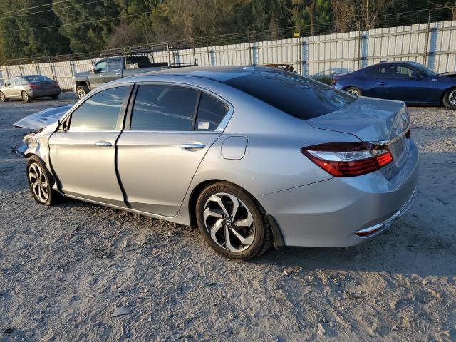 1HGCR2F81HA292647 - 2017 HONDA ACCORD EXL SILVER photo 2