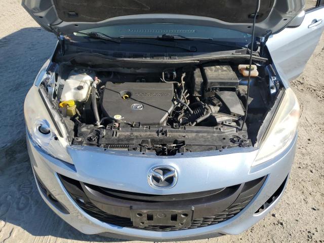 JM1CW2CL8C0130643 - 2012 MAZDA 5 BLUE photo 11