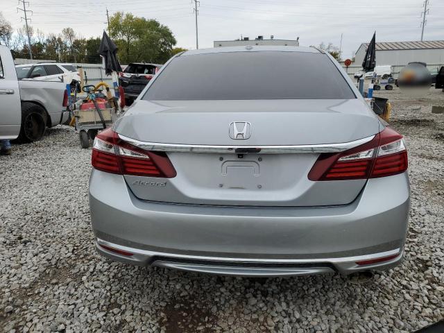 1HGCR2E76HA052082 - 2017 HONDA ACCORD EX SILVER photo 6