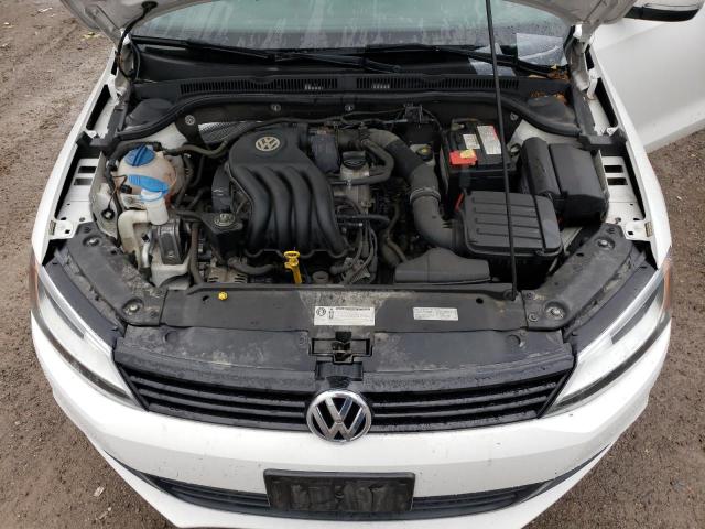 3VWDK7AJ9EM388701 - 2014 VOLKSWAGEN JETTA SE WHITE photo 11