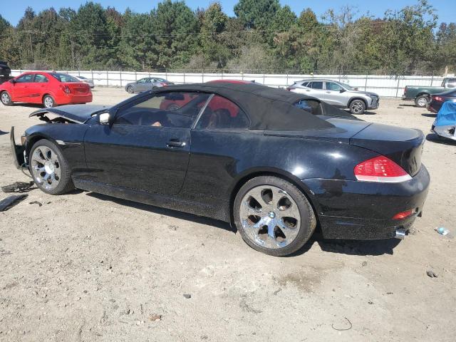 WBAEK73405B326834 - 2005 BMW 645 CI AUTOMATIC BLACK photo 2