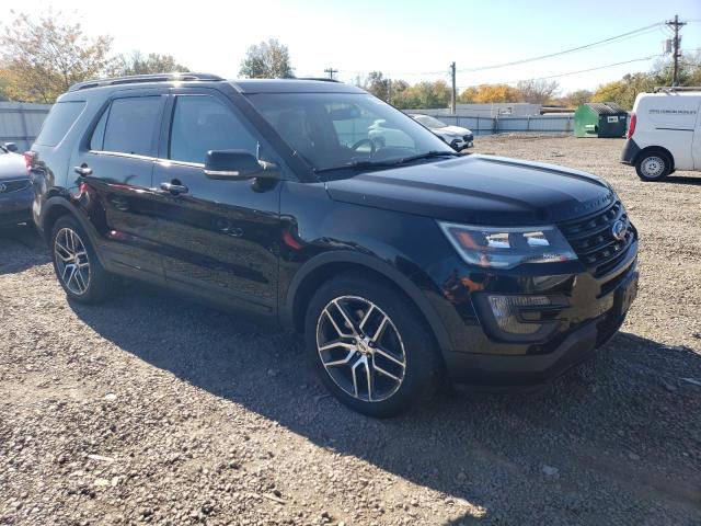 1FM5K8GT5GGA16786 - 2016 FORD EXPLORER SPORT Schwarz Foto 4