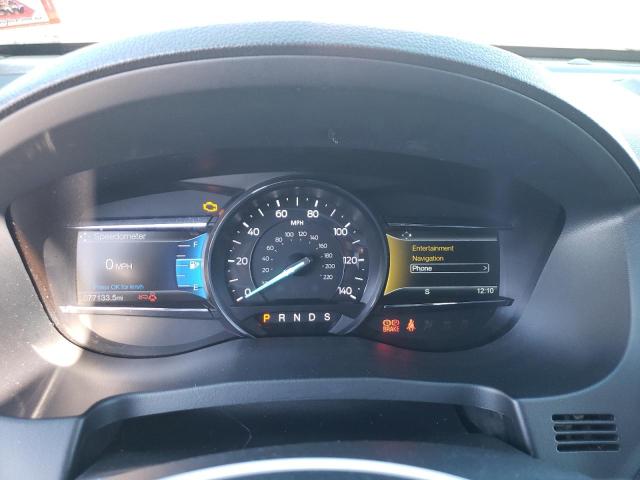 1FM5K8GT5GGA16786 - 2016 FORD EXPLORER SPORT Schwarz Foto 9