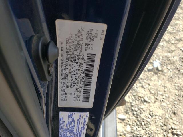 5TDBA22C84S010562 - 2004 TOYOTA SIENNA XLE 蓝色 照片 13