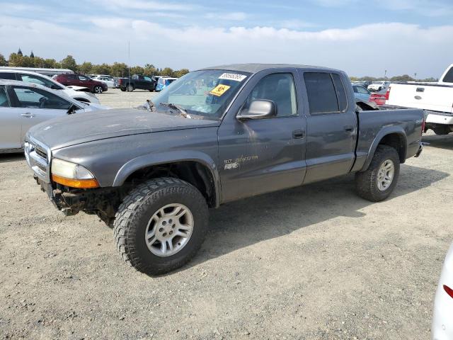 2002 DODGE DAKOTA QUAD SLT, 