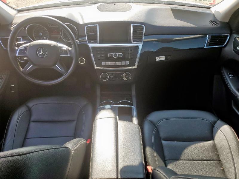 4JGDA5JB9FA619268 - 2015 MERCEDES-BENZ ML 350 SILVER photo 8