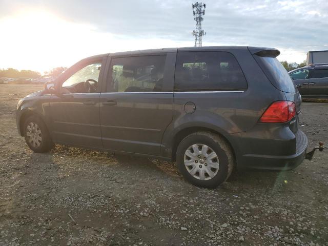 2C4RVAAGXCR353866 - 2012 VOLKSWAGEN ROUTAN S GRAY photo 2