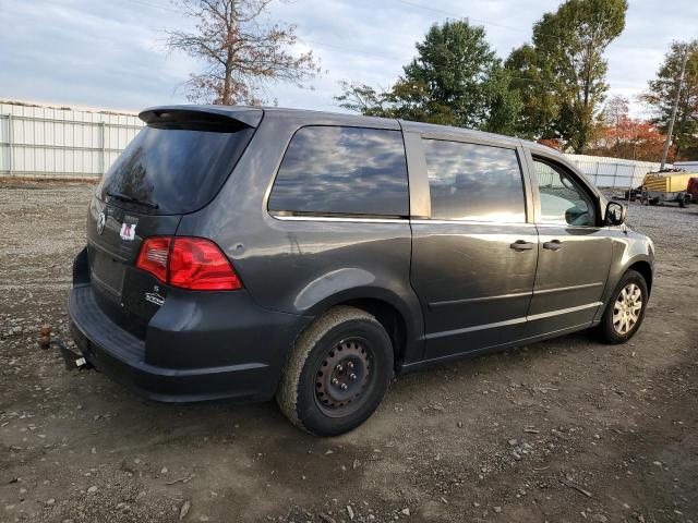 2C4RVAAGXCR353866 - 2012 VOLKSWAGEN ROUTAN S GRAY photo 3