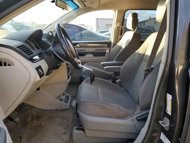 2C4RVAAGXCR353866 - 2012 VOLKSWAGEN ROUTAN S GRAY photo 7