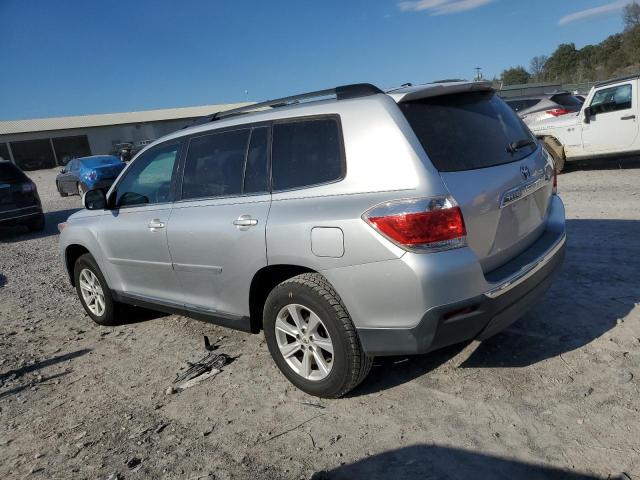 5TDBK3EH4BS089204 - 2011 TOYOTA HIGHLANDER BASE Silber Foto 2