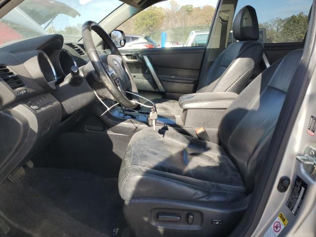 5TDBK3EH4BS089204 - 2011 TOYOTA HIGHLANDER BASE Silber Foto 7