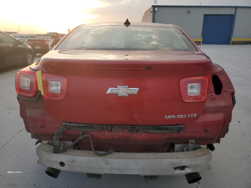 1G11H5SAXDF268419 - 2013 CHEVROLET MALIBU LTZ RED photo 6