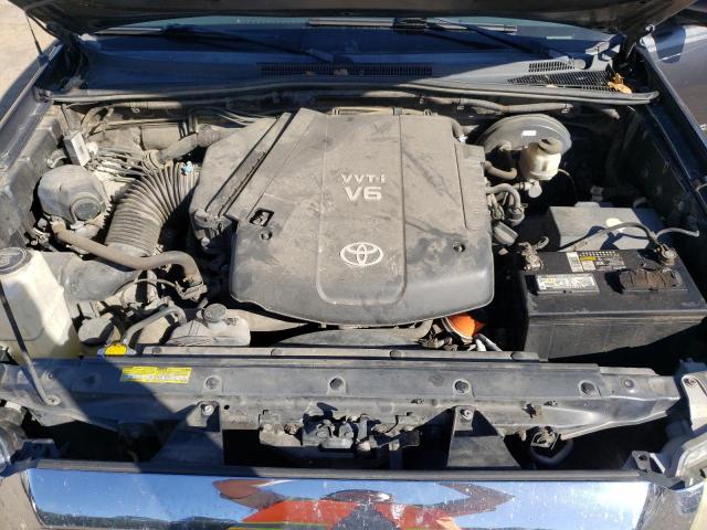 3TMJU4GN9EM166393 - 2014 TOYOTA TACOMA DOUBLE CAB PRERUNNER GRAY photo 11