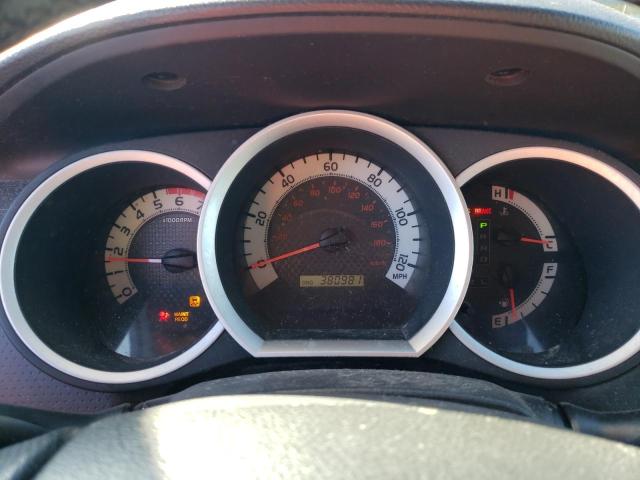 3TMJU4GN9EM166393 - 2014 TOYOTA TACOMA DOUBLE CAB PRERUNNER GRAY photo 9