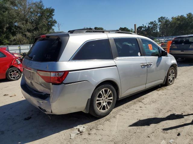 5FNRL5H46CB064973 - 2012 HONDA ODYSSEY EX SILVER photo 3
