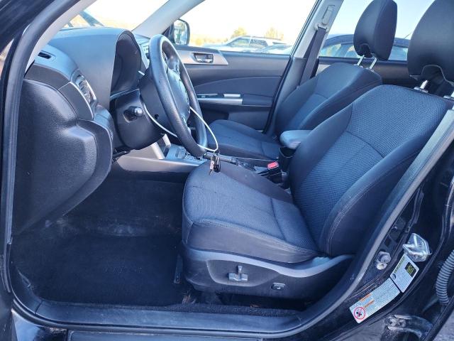 JF2SHBDC7CH450382 - 2012 SUBARU FORESTER 2.5X PREMIUM BLACK photo 7