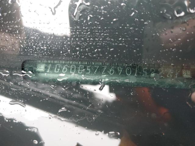 1G6DG577690152281 - 2009 CADILLAC CTS შავი ფოტო 12