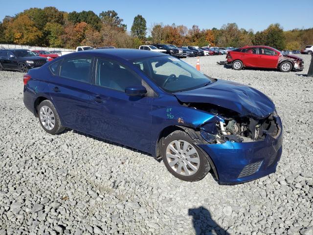 3N1AB7AP3KY278549 - 2019 NISSAN SENTRA S 蓝色 照片 4