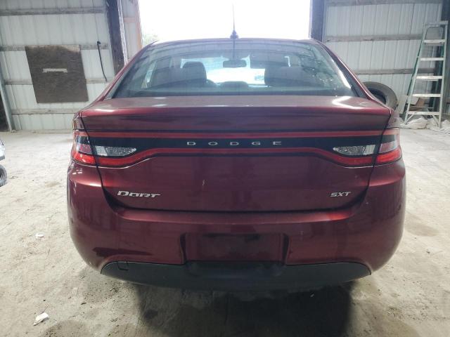 1C3CDFBB7FD373500 - 2015 DODGE DART SXT RED photo 6