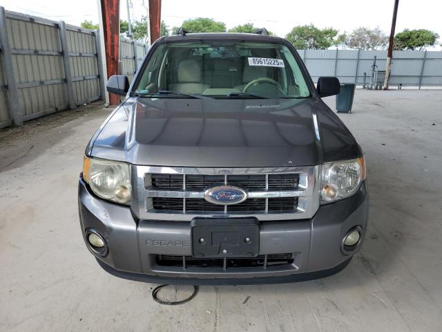 1FMCU0D75CKB10135 - 2012 FORD ESCAPE XLT CHARCOAL photo 5