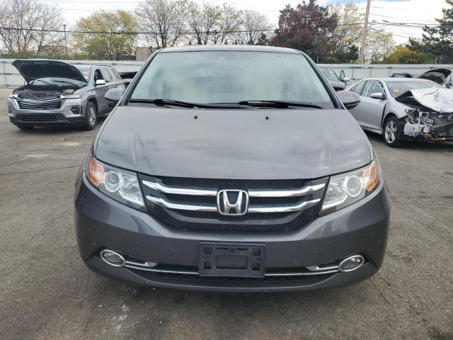 5FNRL5H9XEB119858 - 2014 HONDA ODYSSEY TOURING 灰色 照片 5