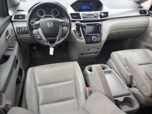 5FNRL5H9XEB119858 - 2014 HONDA ODYSSEY TOURING 灰色 照片 8