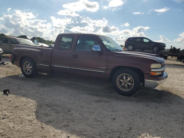 2GCEC19T3X1285999 - 1999 CHEVROLET SILVERADO C1500 ბურგუნდია ფოტო 4