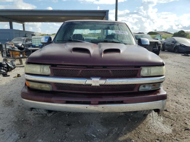 2GCEC19T3X1285999 - 1999 CHEVROLET SILVERADO C1500 ბურგუნდია ფოტო 5